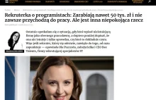 Dziennikarka oczernia polskich specjalistów IT w tabloidowym stylu