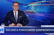 Porozumienia Sierpniowe. Wiadomości TVP przedstawiły nową wersję historii