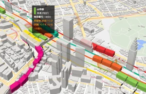 Mini Tokyo 3D: mapa transportu publicznego w Tokio w czasie rzeczywistym.