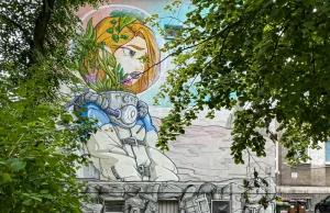 Oto najciekawsze murale w grodzie Gryfa