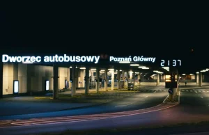 Nowe oznakowanie na Dworcu Autobusowym w Poznaniu