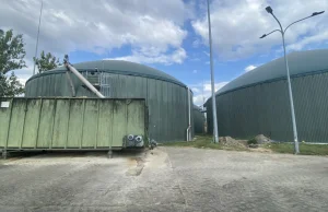 Biogazownia, która żywi się lodami