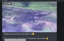 W regionie Chersoniu poddało się rosyjskie wojsko (wideo)