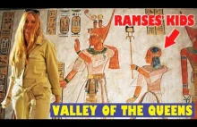 Grobowce synów faraona, mumia PŁODU w Dolinie Królowych! Luksor, Egipt