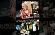 Pijana ukrainka domaga się sprzedaży alkoholu