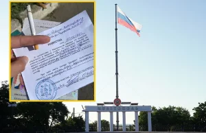 Ukrainiec pokazał dokument. Takie są "bonusy" rosyjskiego obywatelstwa