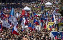 Ogromne protesty w centrum Pragi – nawet 100 tys. osób wyszło na ulicę