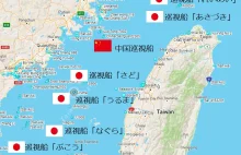 Chiny w odwrocie, grupa Japońskiej marynarki wpłynęła do Cieśniny Tajwańskiej.