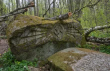 Tajemniczy cmentarz w środku lasu