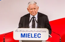 Mielec. Jarosław Kaczyński: Chcemy znieść tzw. immunitety materialne