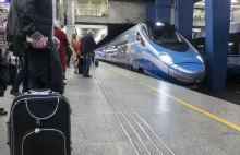 Agresywny pasażer w pendolino. Wezwano pirotechników