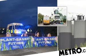 Milk shortages 'inevitable' if vegan protesters blockade dairy sites for...