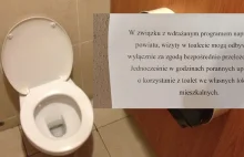Toaletowy absurd w Wołowie. Urzędnicy musza pytać o zgodę