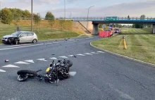 Tragedia na drodze. Motocyklista zginął na miejscu, wcześniej wyprzedził...