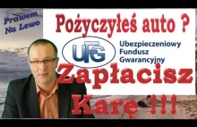 Pożyczyłeś auto - dostaniesz karę z UFG !!!