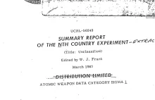 Nth Country Experiment - jak trzech młodych doktorów stworzyło bombę atomową