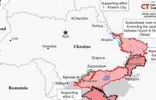 ISW: "Wysoce skuteczna" kontrofensywa Ukraińców w okolicach Iziumu