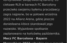 Kiedy jest mecz Bayern-Barcelona? Proste pytanie. Zobaczcie co na to ESKA Sport