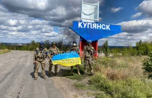 Wojska ukraińskie są już pod Kupjańskiem