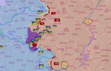 Postęp kontrofensywy Ukrainy z dni 6-9.09
