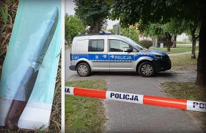 Obywatel Ukrainy zaatakował nożem policjantów. 24-latkowi grozi 10 lat...