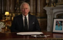 Król Karol III wygłosił pierwsze orędzie. "Nasze wartości pozostały i...