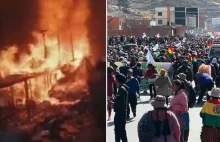 Boliwia: Protest hodowców koki. Starcia z policją i podpalenia