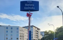 Warszawa: "Marian Kociniak został patronem ronda na Saskiej Kępie"