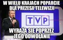 Spadek ery Kurskiego: połowa ludzi uważa, że TVP zmieniła się na gorsze