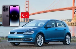 W Turcji cena iPhone 14 przewyższyła cenę nowego VW Golfa sprzed 7 lat