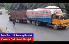 Sumatra - kraina przeładowanych ciężarówek ze słabymi silnikami.