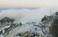 Pierwszy śnieg w Tatrach. Spadł wcześniej niż przed rokiem