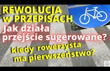 przejścia sugerowane. Kiedy rowerysta ma pierwszeństwo przed autem?