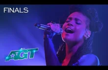 Sara James w finale AGT 2022 | AGT Finals 2022