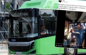 Rosyjska rodzina wyrzucona z autobusu. "Wynoście się, przeklęci okupanci!"...