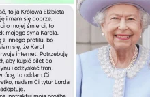 Królowa Elżbieta "pisze" do ludzi w Polsce. Chce 500 zł, oferuje tytuł lorda xDD