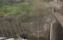 Hydroelektrownia Krasnoklyuchevskaya uszkodzona