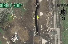 Granaty zrzucane z ukraińskiego drona