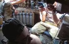 Ukraińska załoga armatohaubicy 2S1 Goździk demilitaryzuje ruskich żołnierzy