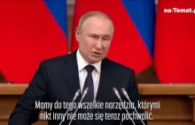 Putin nie dotrzymał słowa odwetu w przypadku przeszkadzaniu na Ukrainie