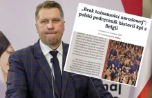 Podręcznik do HiT zdenerwował Belgów: Autor kpi z naszej tożsamości narodowej