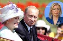 Putina nie zaprosili na pogrzeb. Włącza się Zacharowa i "broni" królowej