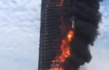 Pożar biurowca największego telekomu w Chinach