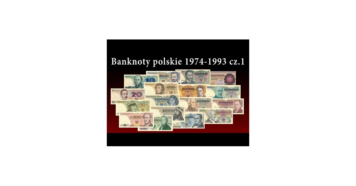 Banknoty Polskie 1974 1993 Wykoppl 2472