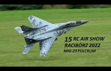 15 RC AIR SHOW RCIBÓRZ 2022 MiG-29 FULCRUM