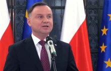 Andrzej Duda pośmiewiskiem sieci. Chodzi o pożegnanie królowej [VIDEO