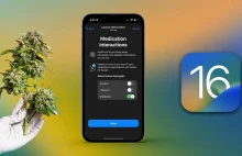Na iPhone z iOS 16 sprawdzisz interakcje leków z marihuaną