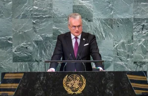 Litwa wezwała ONZ do utworzenia specjalnego trybunału ds. zbrodni na Ukrainie