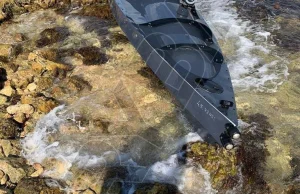 Dron morski wysłowiony przez RU niedaleko Sewastopola