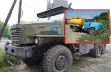 Rosjanie potajemnie transportują paliwo mlekowozami